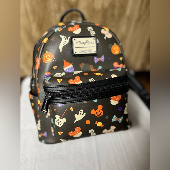 Loungefly Bags Used Disney Halloween Loungefly Backpack Poshmark